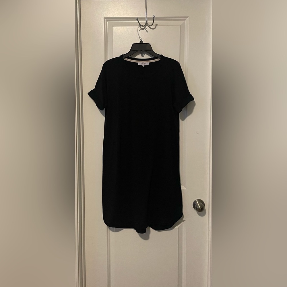 New Directions Studio-‎ Black Tee Shirt Dress Size Medium